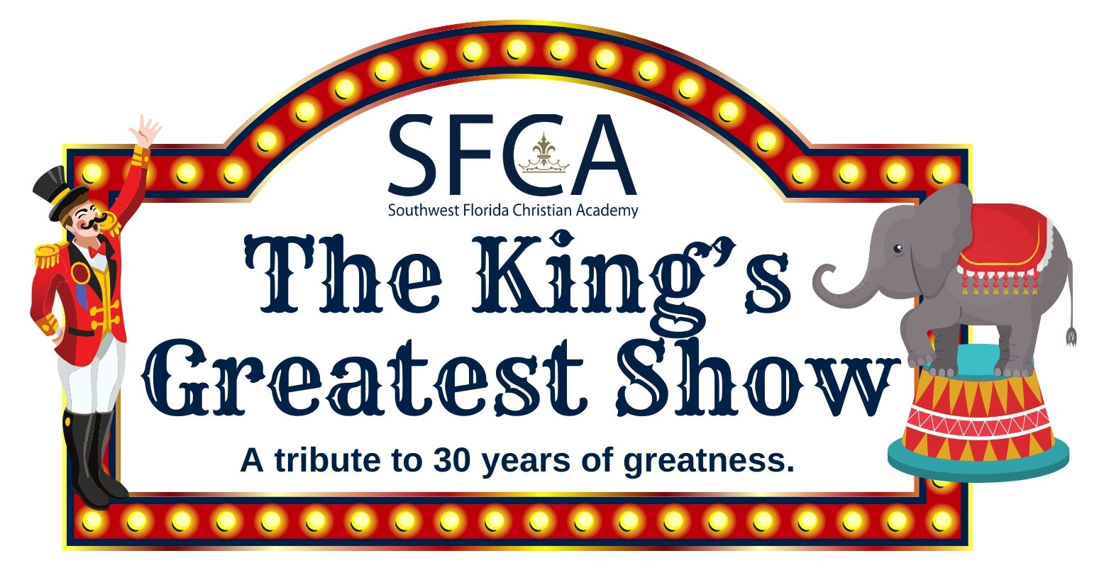 SFCA - The King's Greatest Show logo